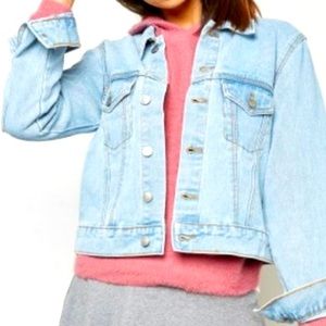 Forever 21 Light Denim Jean Jacket
